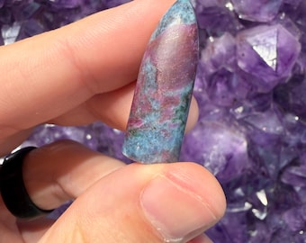 Ruby Kyanite Bullet (AAA Grade) - 1 Stone (Etsy Only)