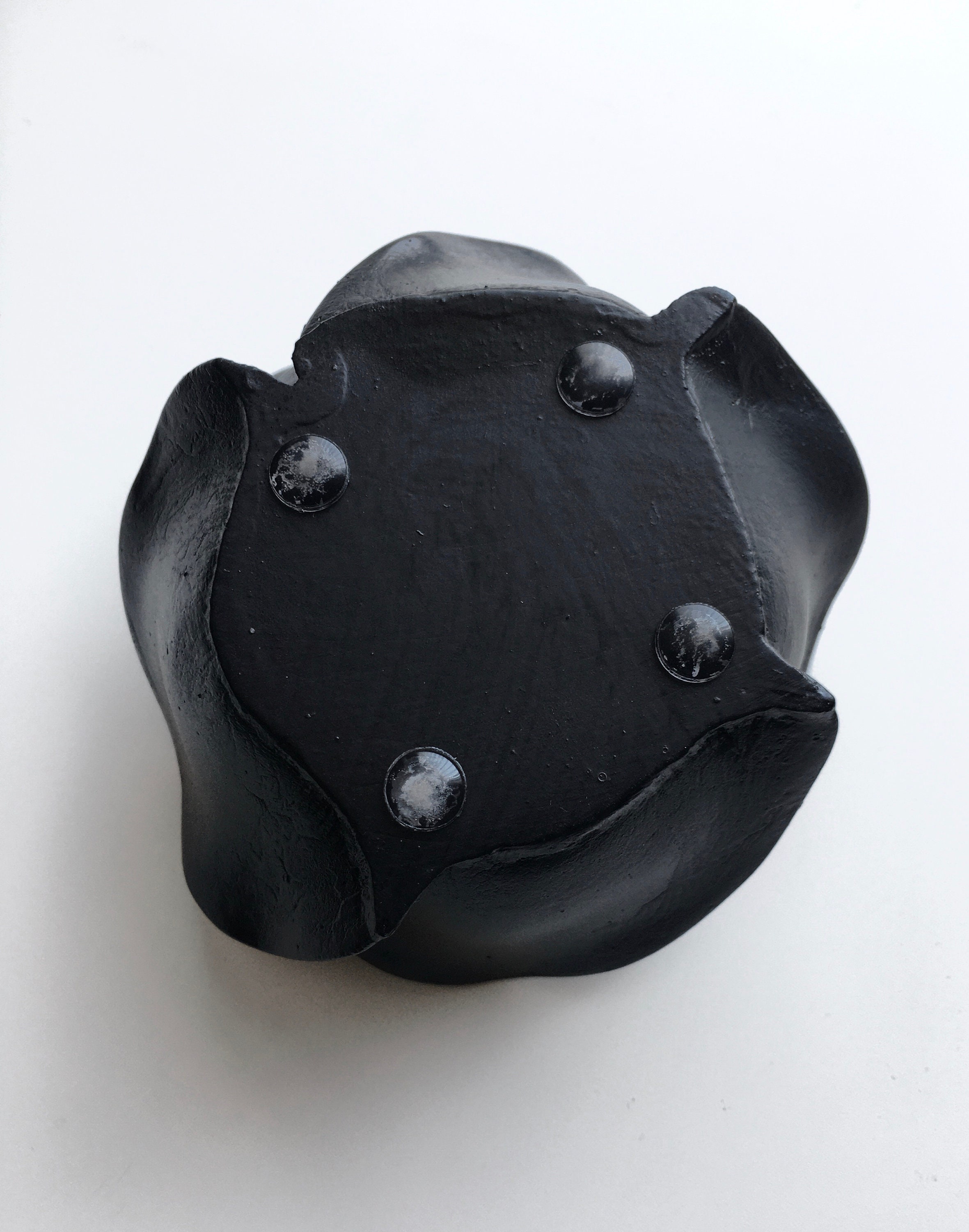 Handmade black rose tealight holder rose ornament rose Etsy