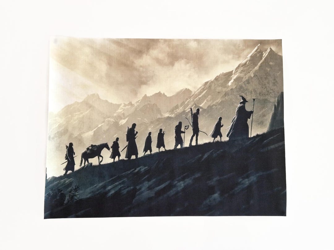 LOTR Poster, the Rings of Power Poster, Gandalf Poster, Lord of the