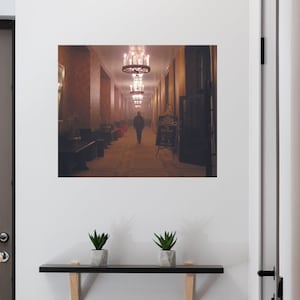 The Shining Print - The Overlook Hotel Art - Filmkunst - Alternative Wandkunst - Stephen King Geschenk - Halloween Kunst - Verschiedene Größen