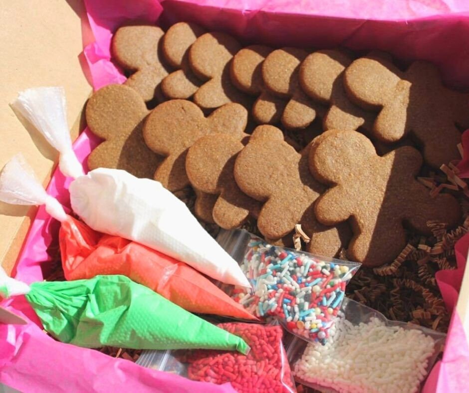 Christmas Gingerbread Cookie Kit l Gingerbread Decorating Kit l Kid-F…