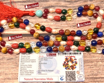 108 Beads Knotted Mala