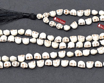 ShriRudram Skull Mala, Skull Necklace, Mala Beads, Yoga Gifts, Shiva  Kapala Prayer Beads, Kali Mala, Mund Mala 108+1 Beads D2