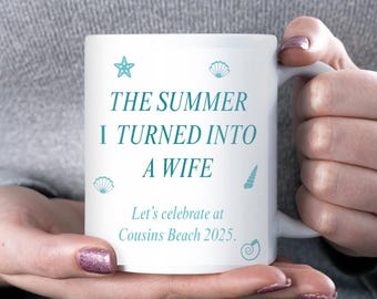TSITP Wife Mug, The Summer I Turned Pretty Bride to Be Wedding Gift, Team Conrad Bride Gift, Connie Baby Wedding Mug, TSITP Bride Keepsake