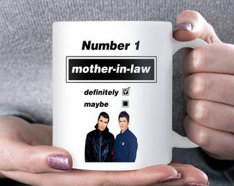 Oasis Definitely Maybe Mug for Mother in Law, Mother in Law Oasis Birthday Gift, Mother in Law Oasis Fan Christmas Gift, Mother&#39;s Day Oasis