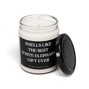Funny White Elephant Candle Funny White Elephant Gift Adult Gift Exchange Gift Secret Santa Gift Joke Candle Christmas Funny Candle Gift Bild 6