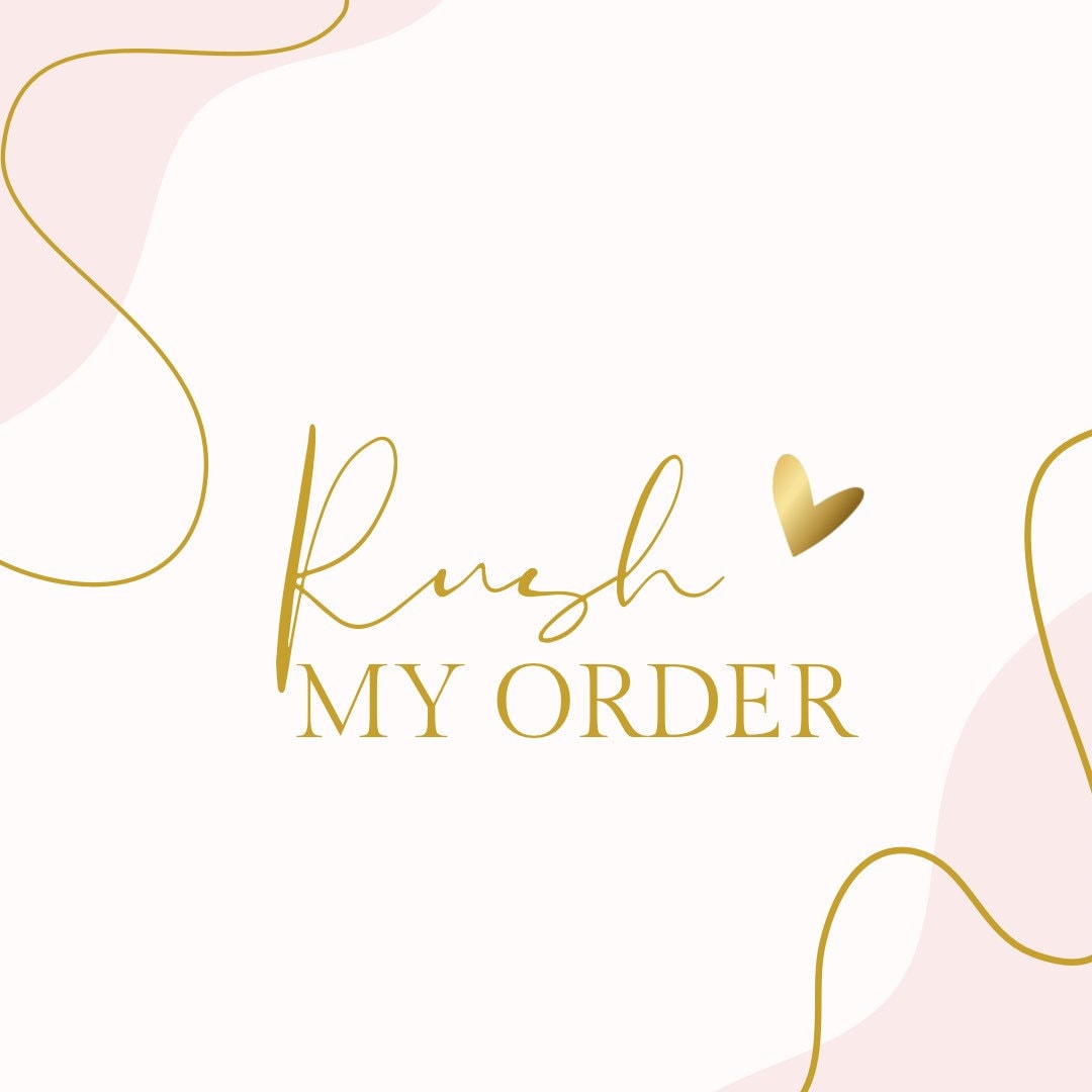 専用ページ2 RUSH MY ORDER - Etsy