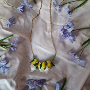 Lemon necklace