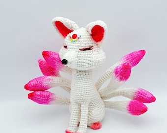 DIY Amigurumi Nine-tailed Fox Crochet Pattern - Step-by-Step Tutorial