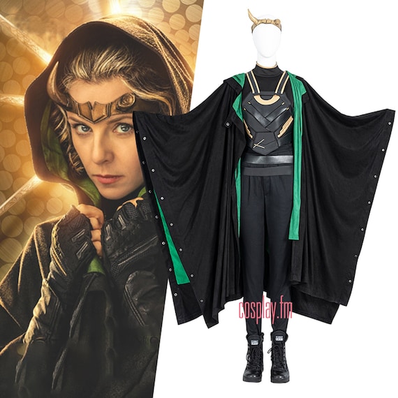 Loki Halloween Costume Female 2022 Loki Sylvie Outfit Female Version Halloween Carnival Suit Etsy India