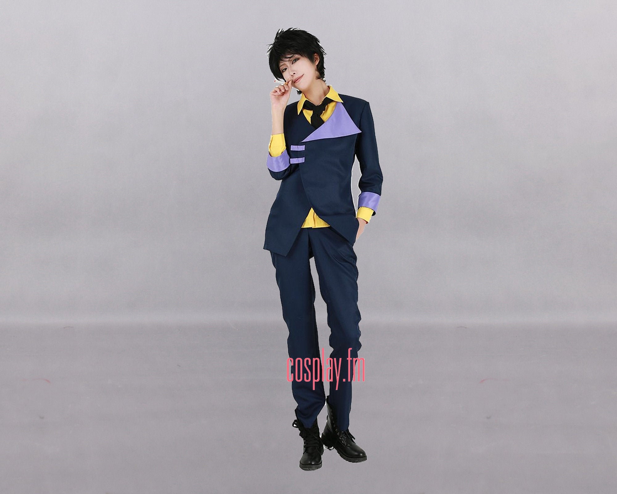 Adult Spike Costume Suit Men Cowboy Bebop Bishasu Cosplay Shirt Coat