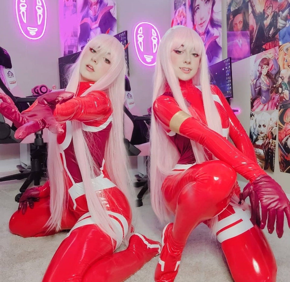 Women's Zero Two Battle Suit Code 002 Cosplay Costume Etsy