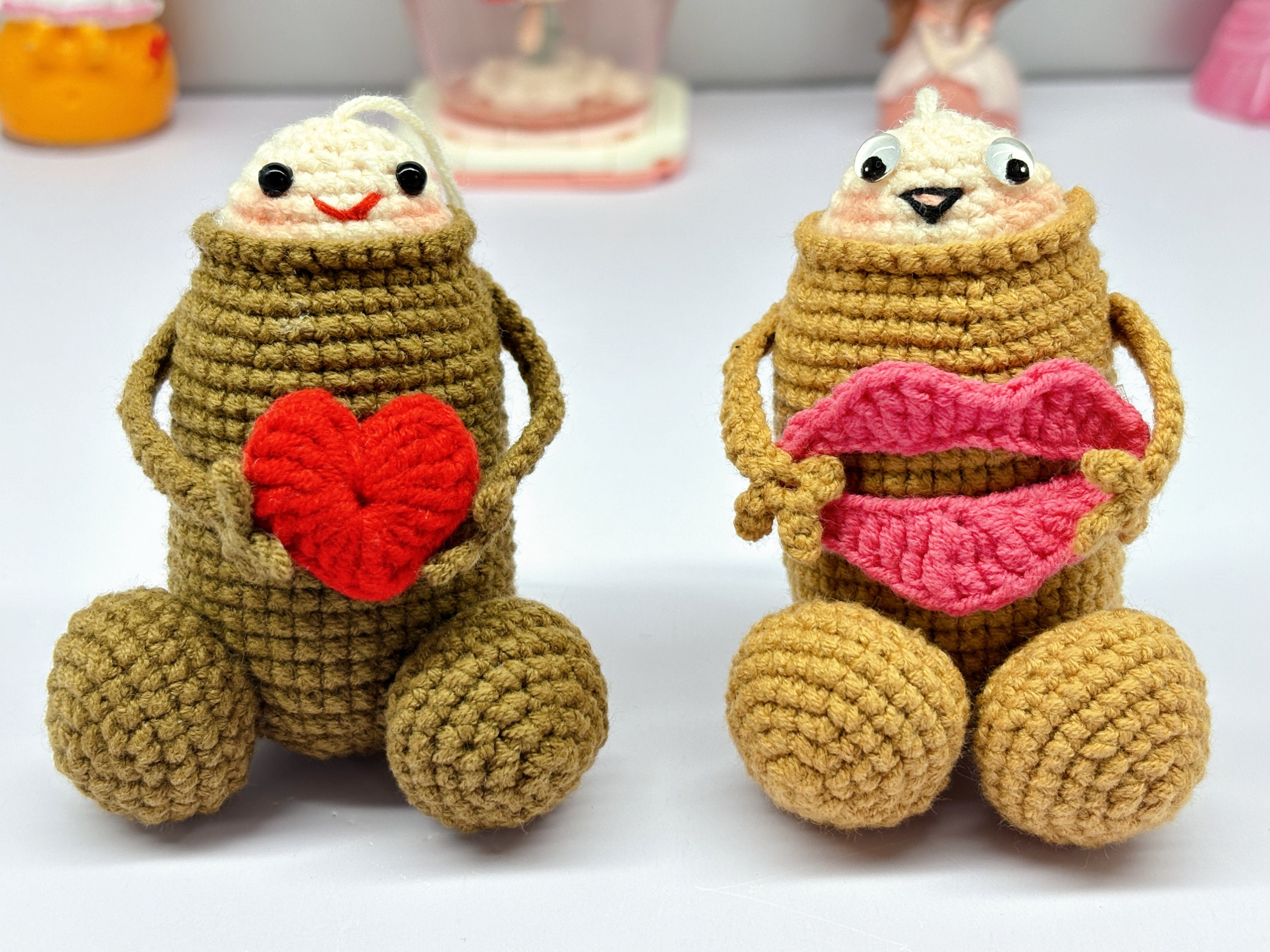 DIYペニス編み図 - いたずらな大人の編みぐるみチュートリアル - Etsy 日本