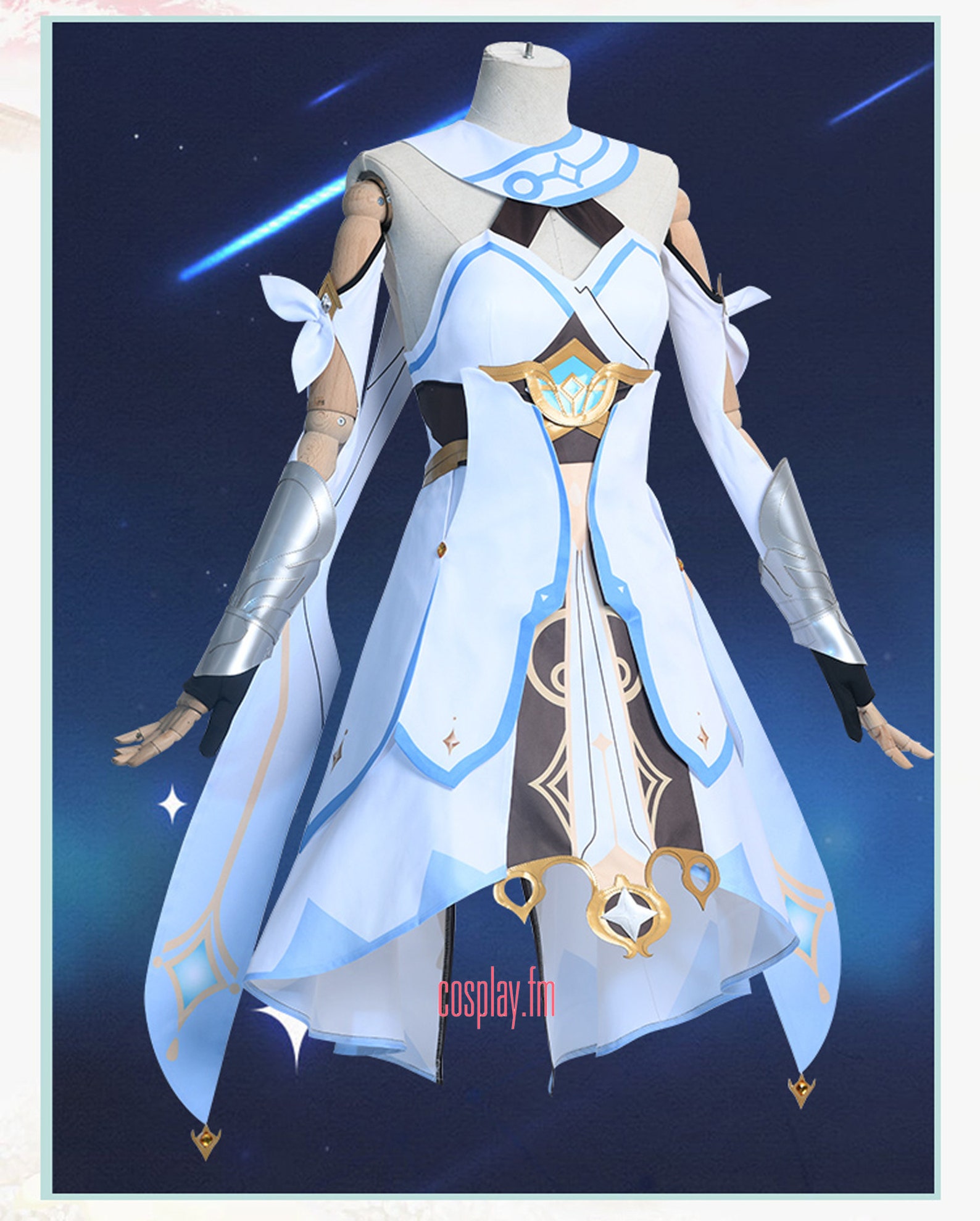 Genshin Impact Traveler Lumine Cosplay Costume Lumine Dress - Etsy