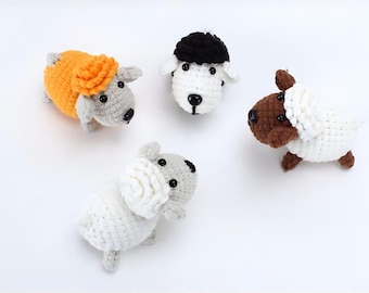 Cute Sheep Crochet Pattern – Farm Animal Design (PDF Pattern)