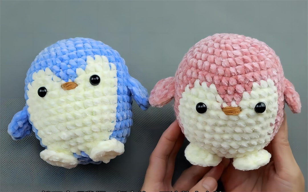 Pingüino Amigurumis A Crochet Paso A Paso Comprar Una Colección De