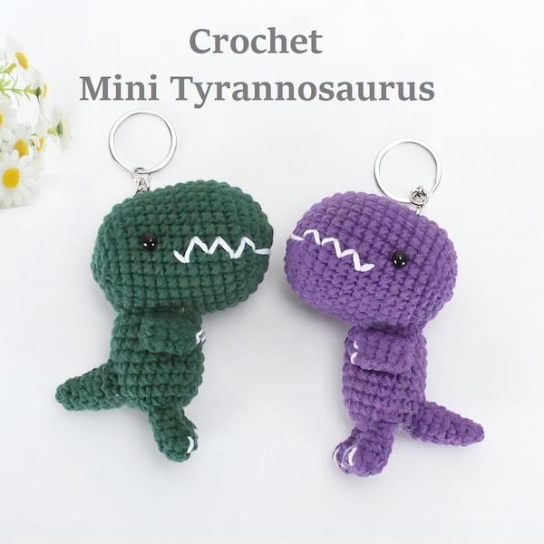Amigurumi Tyrannosaurus Crochet Pattern - How to Crochet Mini Tyrannosaurus?