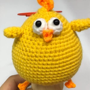 Adorable Crochet Pattern for Chubby Chick - Instant Download