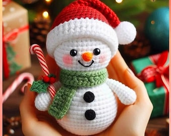 Adorable Crochet Snowman Pattern for a Cozy Christmas