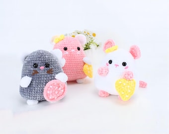 Cute Crochet Mouse Pattern – Small Amigurumi (PDF Pattern)