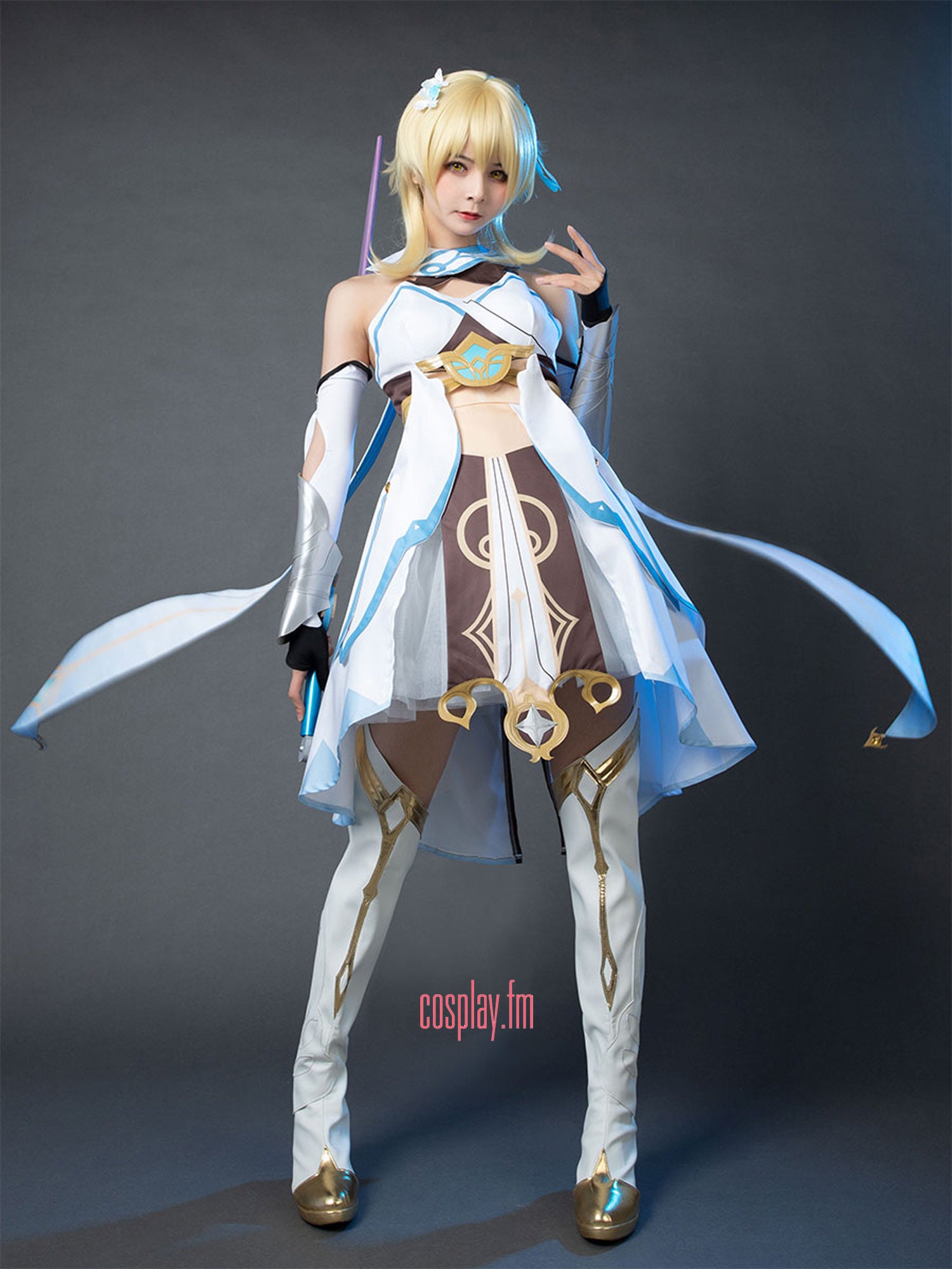 Genshin Impact Traveler Lumine Cosplay Boots Cosplayclass | My XXX Hot Girl