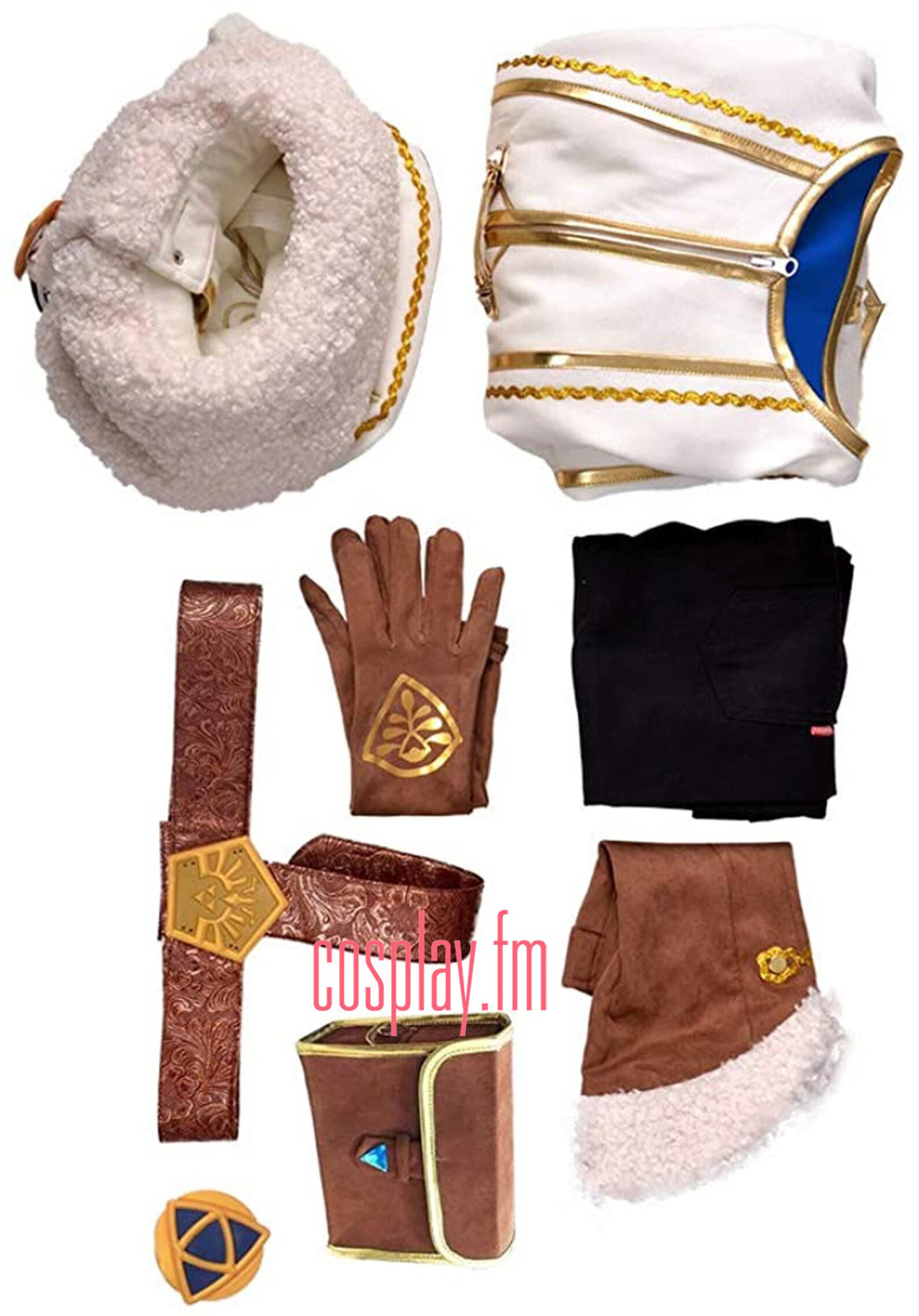 Zelda Women's Princess Winter Outfit Cosplay Costume Set Etsy