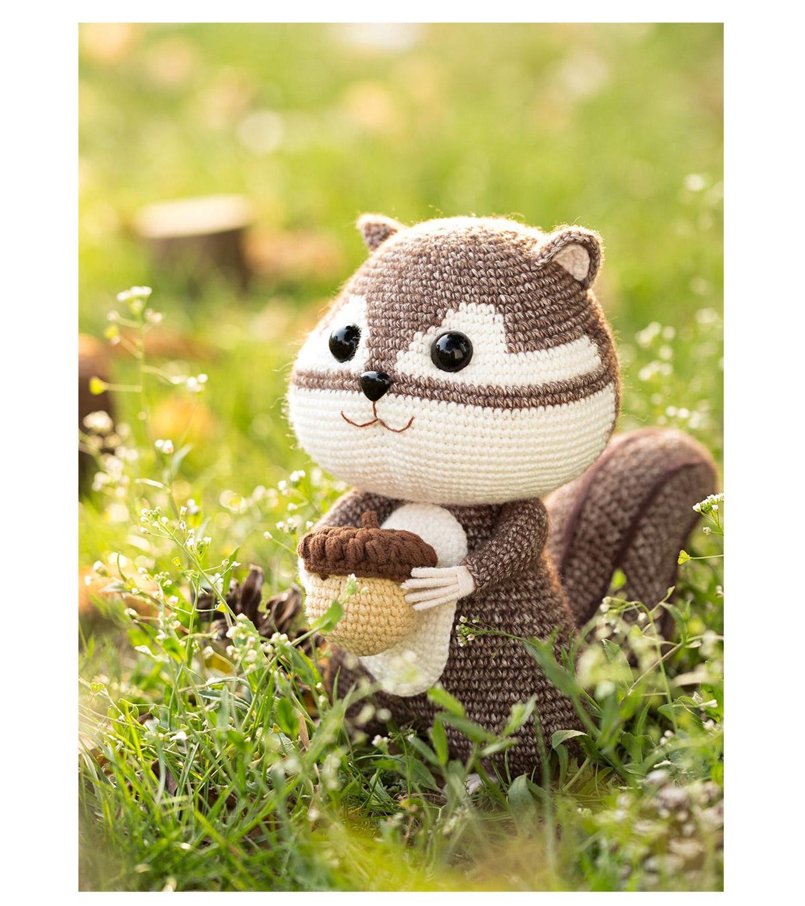 Chipmunk Crochet Doll Pattern – DIY Amigurumi Toy (PDF Pattern) - Etsy