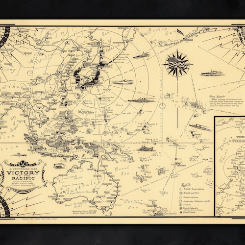 World War 2 Military Map Poster WW2 Maps Wwii Prints - Etsy