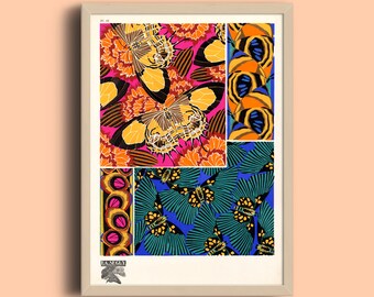 Eugène Séguy Butterfly Print: Vintage French Art Deco Papillon Poster