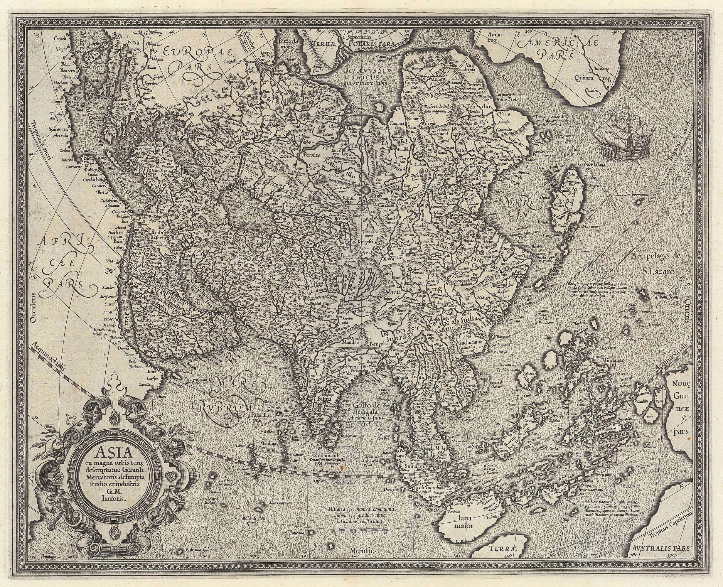 Vintage Asia Map Print: Antique Wall Decor, Map Reproduction - Etsy