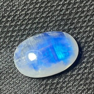 Moonstone Rainbow, Moonstone Cabochon,Natural Moonstone, Flashy Moonstone Rainbow,Moonstone Gemstone For Jewelry Making 21X14X7MM 19.90Cts