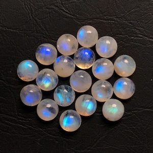 Rainbow Moonstone, Rainbow Moonstone Gemstone,Moonstone Cabochon 7X7MM Good Quality Natural Rambo MoonStone Cabochon, Gemstone For Jewelry