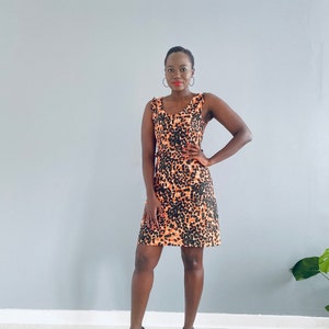 Kitenge shop shift dress