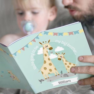 Personalized Big Brother Story Book: New Sibling Gift