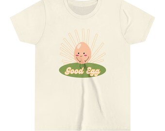 Good Egg Kids Unisex Tee - Farmers Market - Gifts - Funny - Children’s Shirt