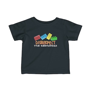 Disrespect Your Surroundings Infant Tee - A Day To Remember - Emo - Metalcore - Pop Punk - Baby Tshirt - Toddler - Band Tee