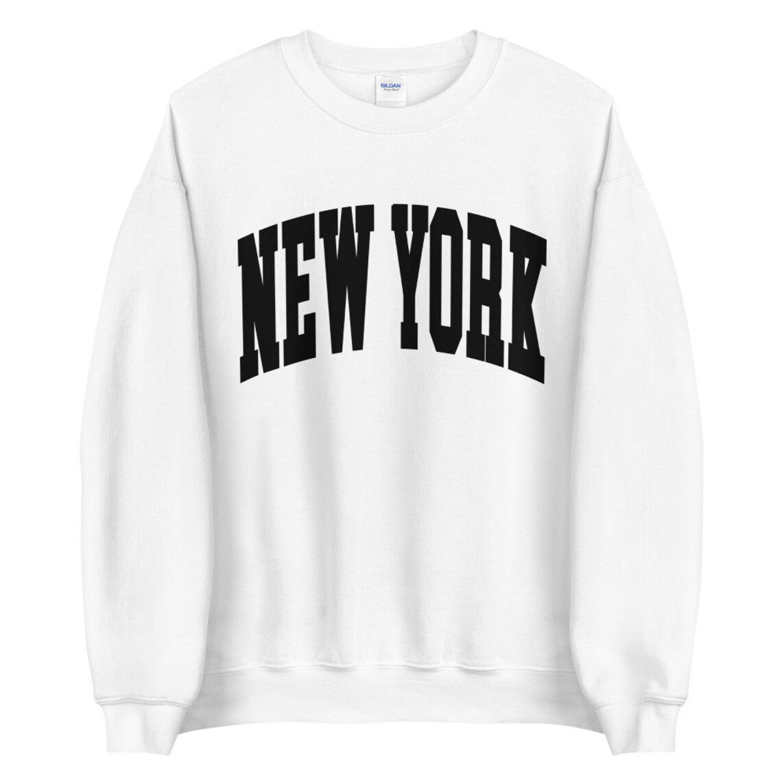 New York Sweatshirt New York Sweater New York Shirt East Etsy