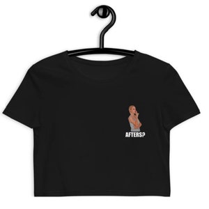AFTER PARTY Crop Top | Techno crop top | Rave t-shirt | Electronic music | Festival | Party top | Acid House music t-shirt | Smiley face top