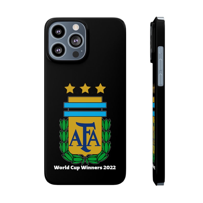 Argentina World Cup Winners 2022 Phone Case for iPhone 14 13 12 11 7 6 Pro Max Xr, Samsung Galaxy S6 S7 S9 Football Copa Del Mundo image 5