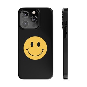 Acid House Smiley Face Phone Case for iPhone 14 13 12 11 7 6 Pro Max Xr, Samsung Galaxy S6 S7 S9 House Music Electronic Music Rave Party