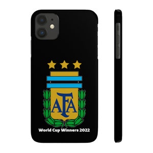 Argentina World Cup Winners 2022 Phone Case for iPhone 14 13 12 11 7 6 Pro Max Xr, Samsung Galaxy S6 S7 S9 Football Copa Del Mundo image 10