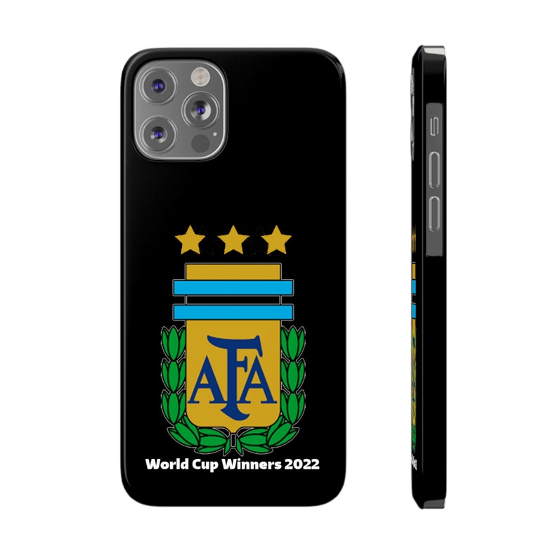 Argentina World Cup Winners 2022 Phone Case for iPhone 14 13 12 11 7 6 Pro Max Xr, Samsung Galaxy S6 S7 S9 Football Copa Del Mundo image 7