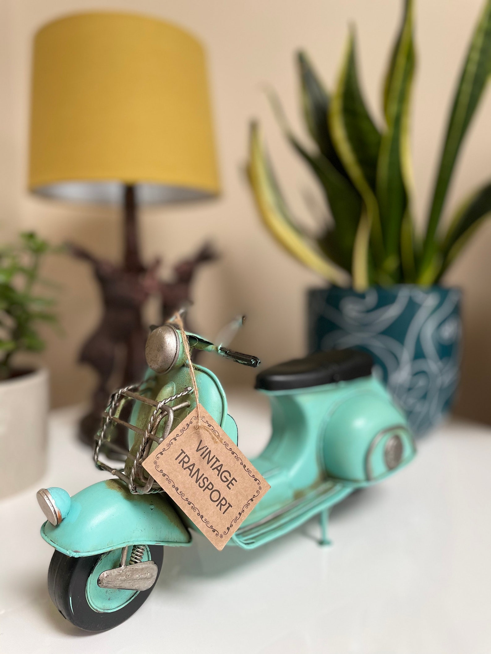 Scooter Ornament Vintage Motorcycle Collection Scooter Etsy