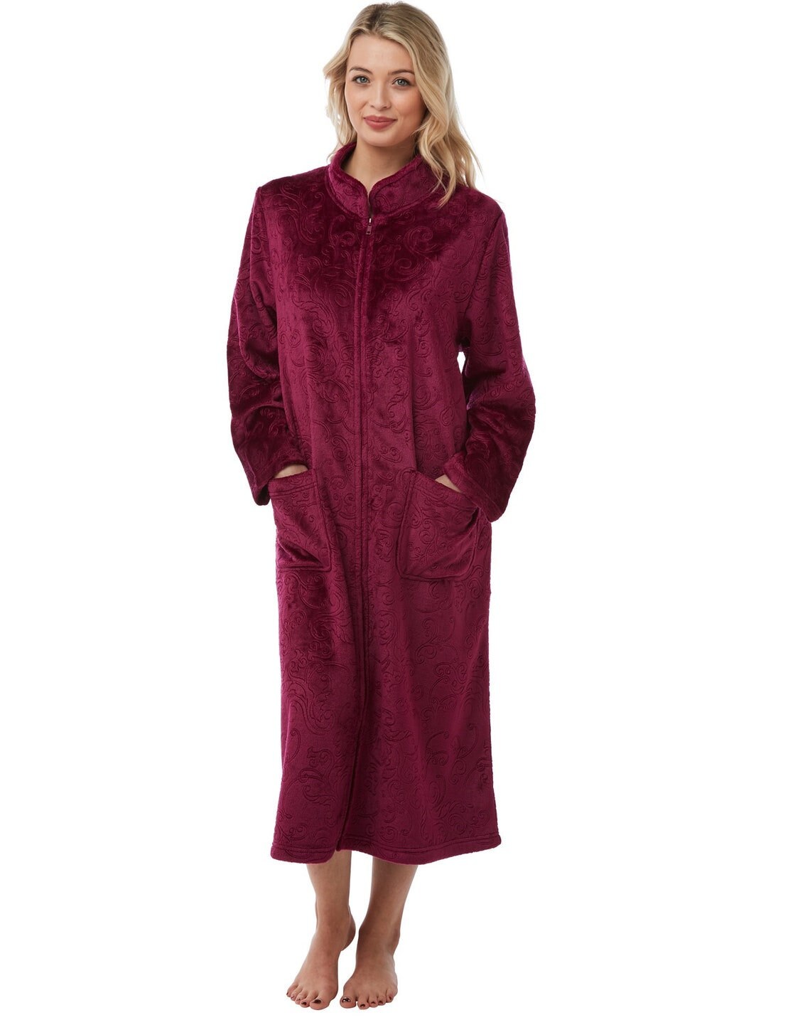 Ladies Dressing Night Gown Women Robes for Womenwarm Fleece Etsy UK