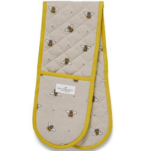 Bumble Bee Oven Mitt,Pot Holder,Hot Pads,Chef Gift,Cooking Gift