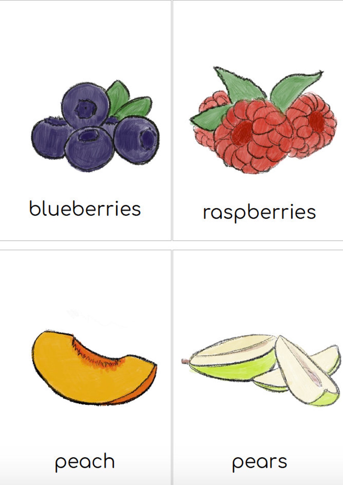 Snack Cards - Etsy