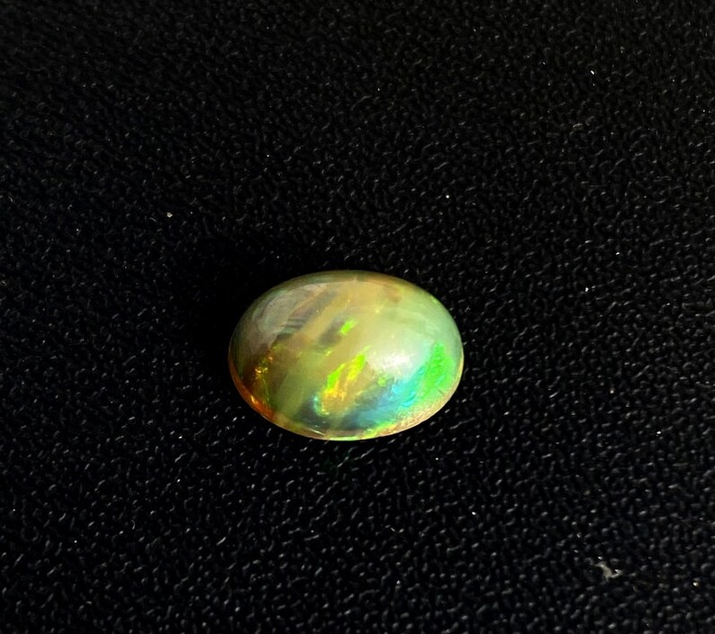B 56 10x7 Mm Fire Opal Natural Opal Opal Cabochon Oval Cabochon Opal Loose Opal Play Of Color Opal Ethiopian Fire Opal Use For 1 80 Cts Jewelry Making Beading Craft Supplies Tools