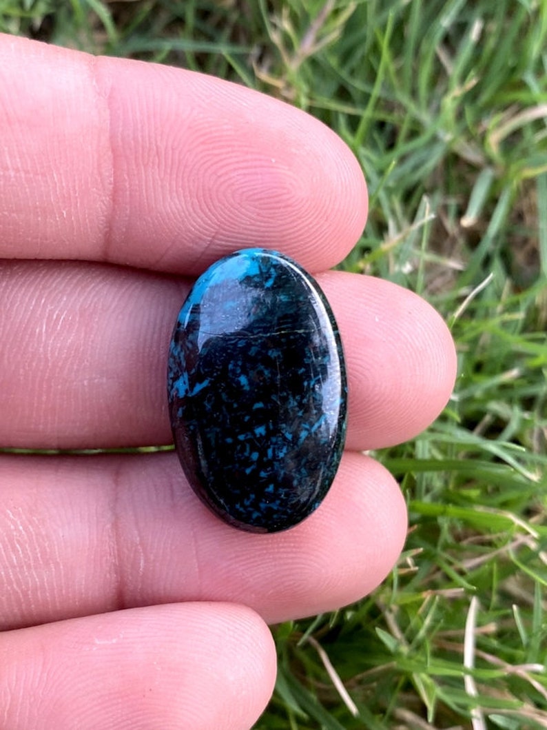 Top Quality 100/% Natural SHATTUCKITE Cabochon 27.00 Ct Loose Gemstone For Pendant Making size 28X16x6 mm A-663