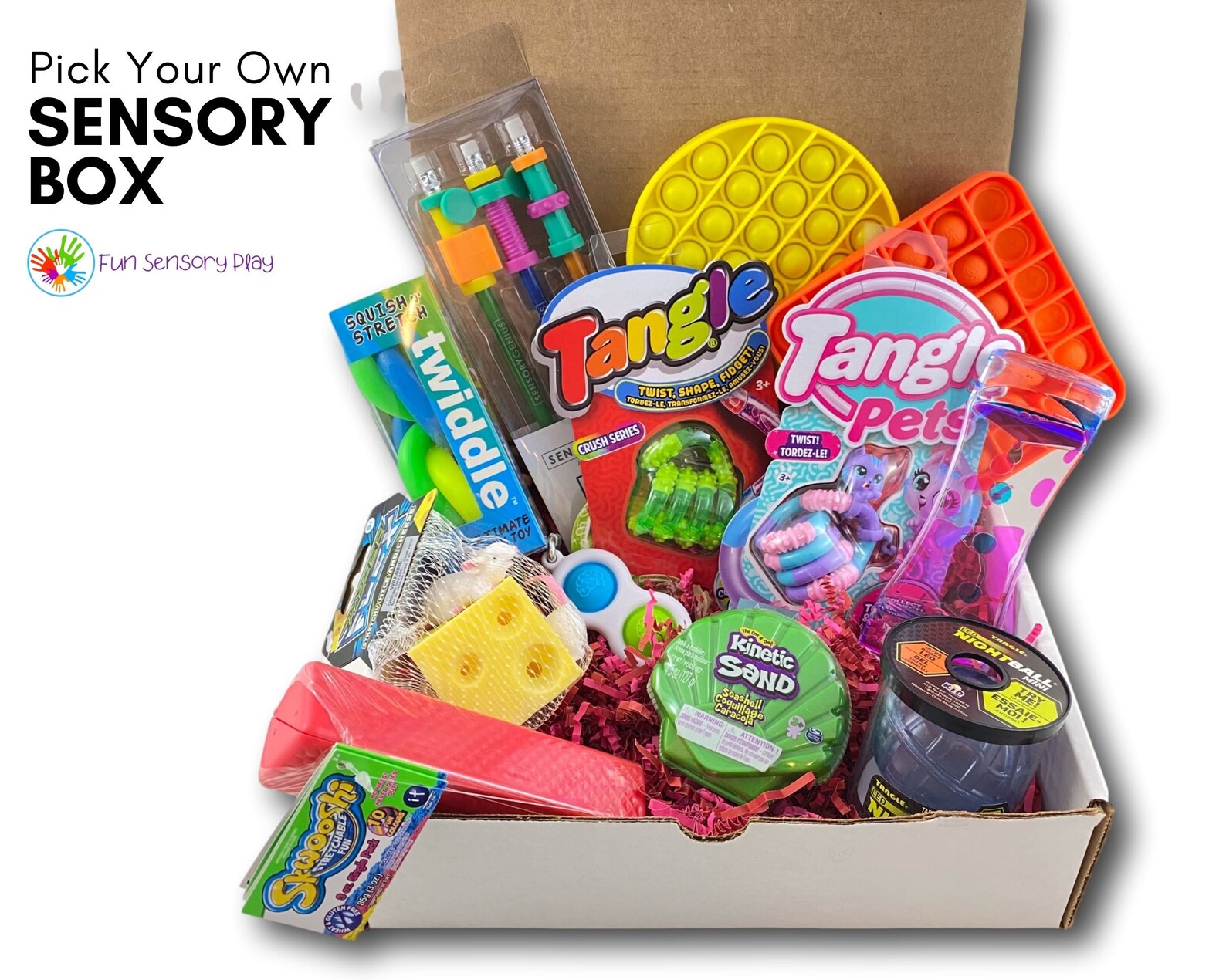 Sensory Box Pick Your Own Sensory Toys Autism ADHD Fidget Etsy