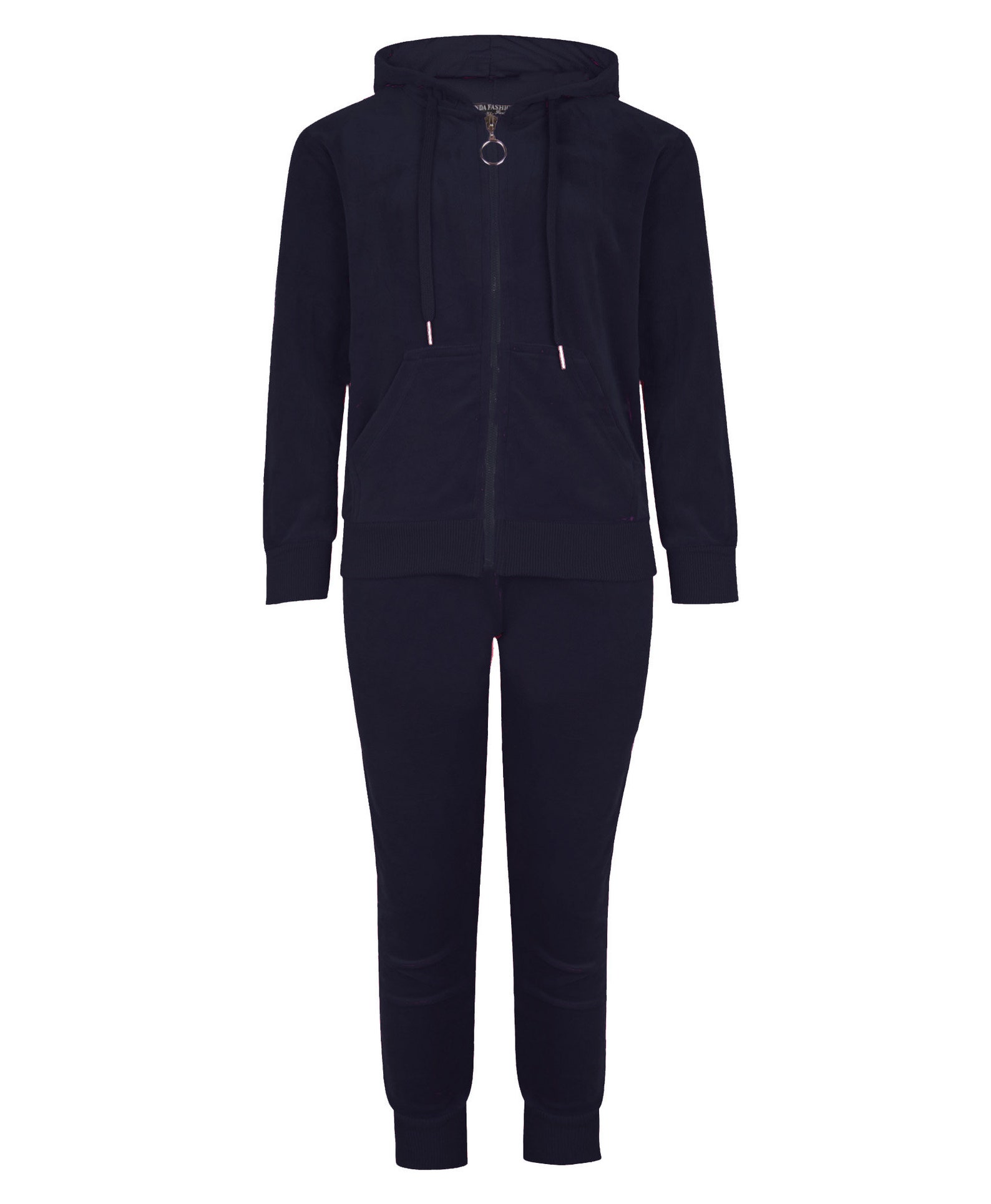 Kids Velour Tracksuit Hooded Jumper Top Boys Girls Jogging Etsy